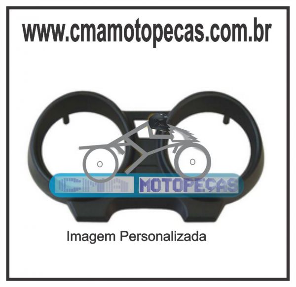 Carcaça superior do painel preto [tampa]HONDA TITAN 150 ESD