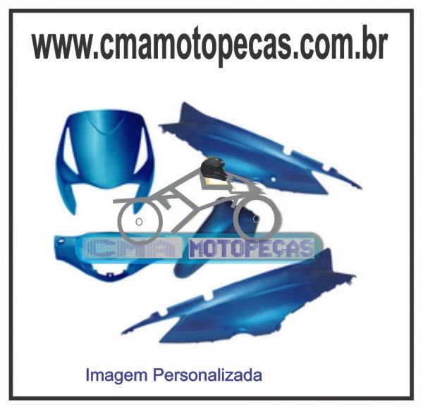 Kit de carenagem [pintada] HONDA BIZ 125 KS / ES - até 2010