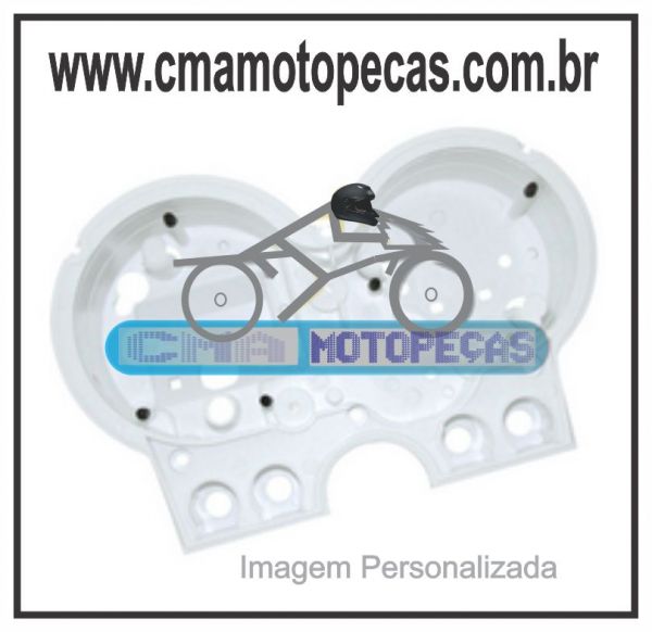 Carcaça intermediária do painel [branca] HONDA CB 500