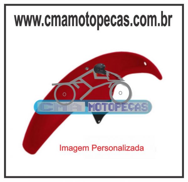 Paralama dianteiro [pintado] HONDA CG 125 - 1982 - C/ Suport