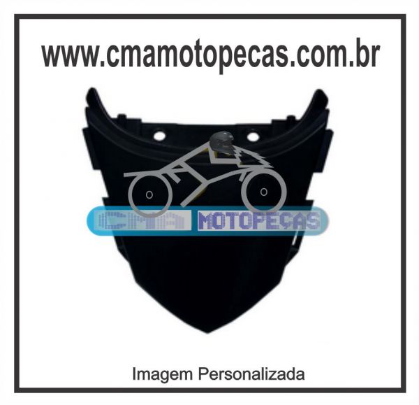 Rabeta central [preta] HONDA TITAN 150 - 2009 em diante