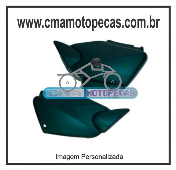 Tampa lateral [par - pintura total] HONDA TITAN 125 - 2000 -