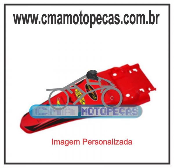 Paralama traseiro [maior comprimento] HONDA XLR 125 / NX - A