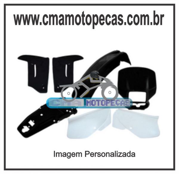 Kit de carenagem completo HONDA XR 200 - S/ Adesivos [7 pçs]