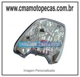 Lanterna traseira [metalizada - lente lisa] HONDA FAN 125 -