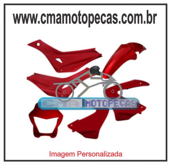 Kit de carenagem HONDA FALCON NX 400 - S/ Adesivos