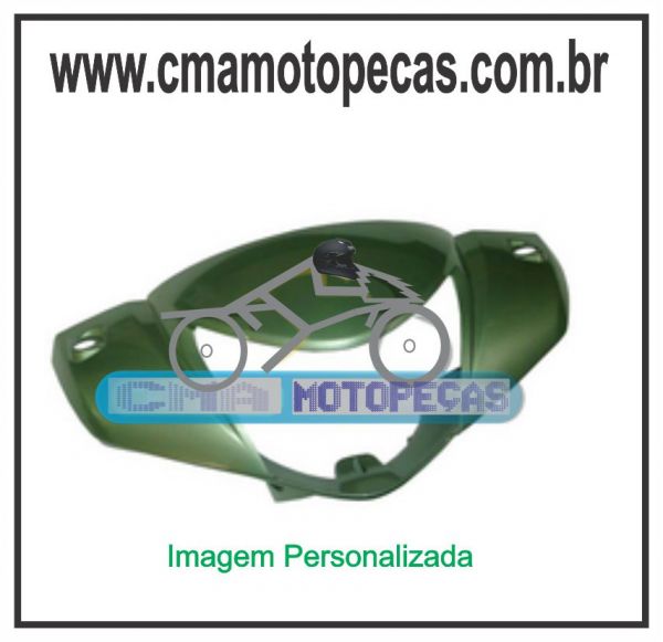 Carenagem do farol [pintada] HONDA BIZ 125-2011 à 12 -S/ades