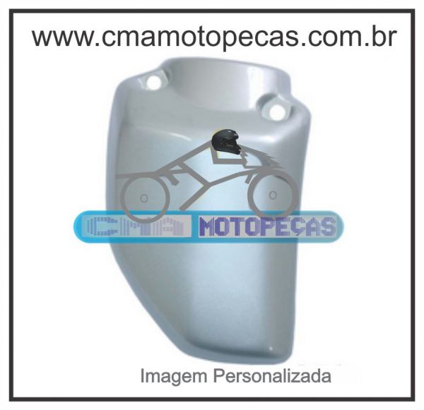 Tampinha do carburador [pintada - prata] HONDA CBX 200 STRAD