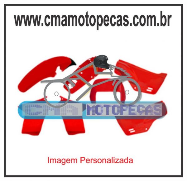 Kit de carenagem [pintada] HONDA NX 200 - S/ Adesivo