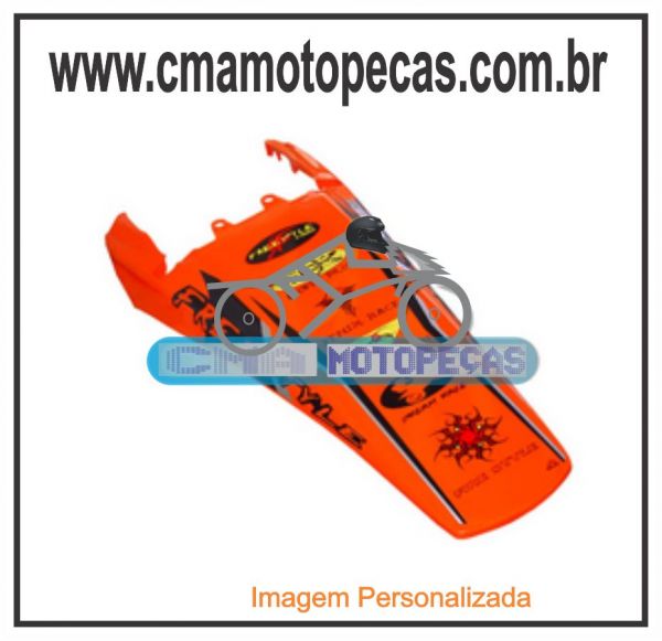 Rabeta - Paralama traseiro HONDA XR 250 TORNADO - Adesivado