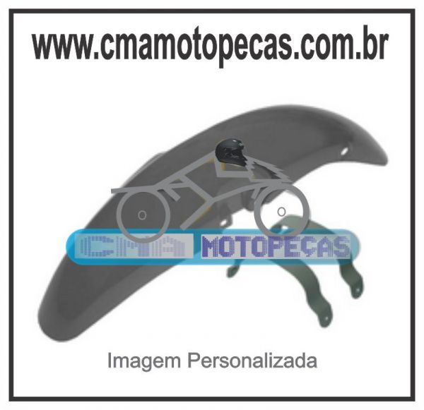 Paralama dianteiro [pintado] HONDA TITAN 125 - 2000 - C/ Sup