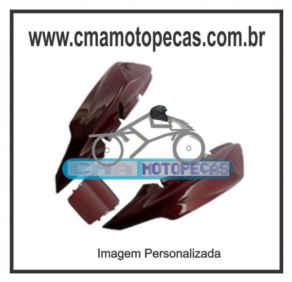 Rabeta completa [pintada] HONDA CBX 250 TWISTER - 2006 em di