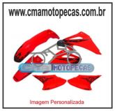 Kit de carenagem HONDA CRF - 2007 - Adesivado em Tribal - [6