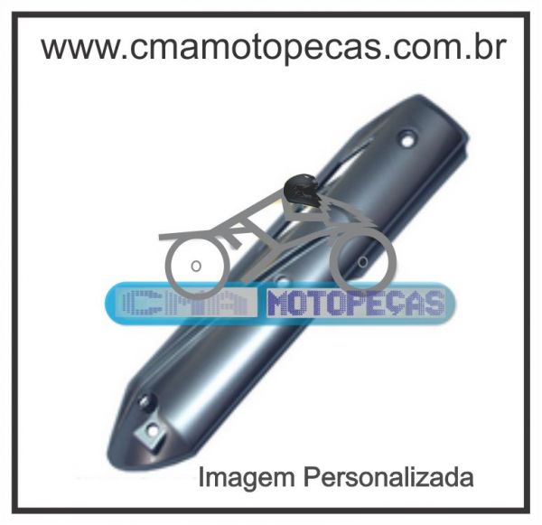 Protetor de escapamento YAMAHA XTZ 125 - 2009 em diante